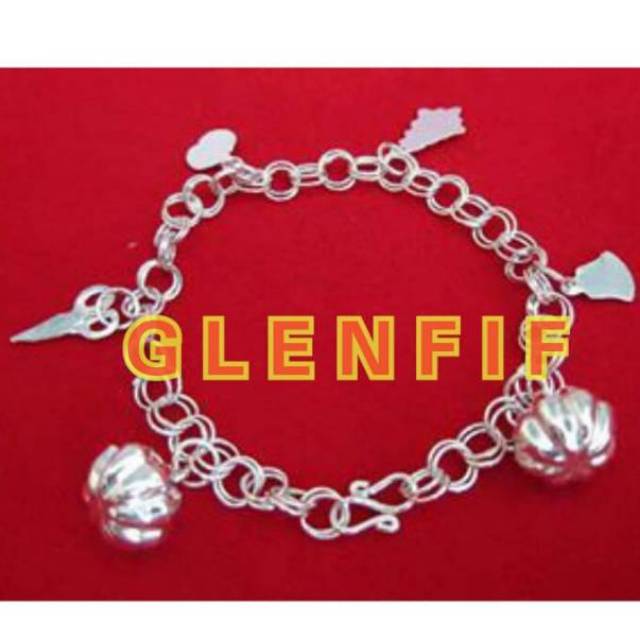 GLENFIF Silver Baby Anklet รุ่น Variation