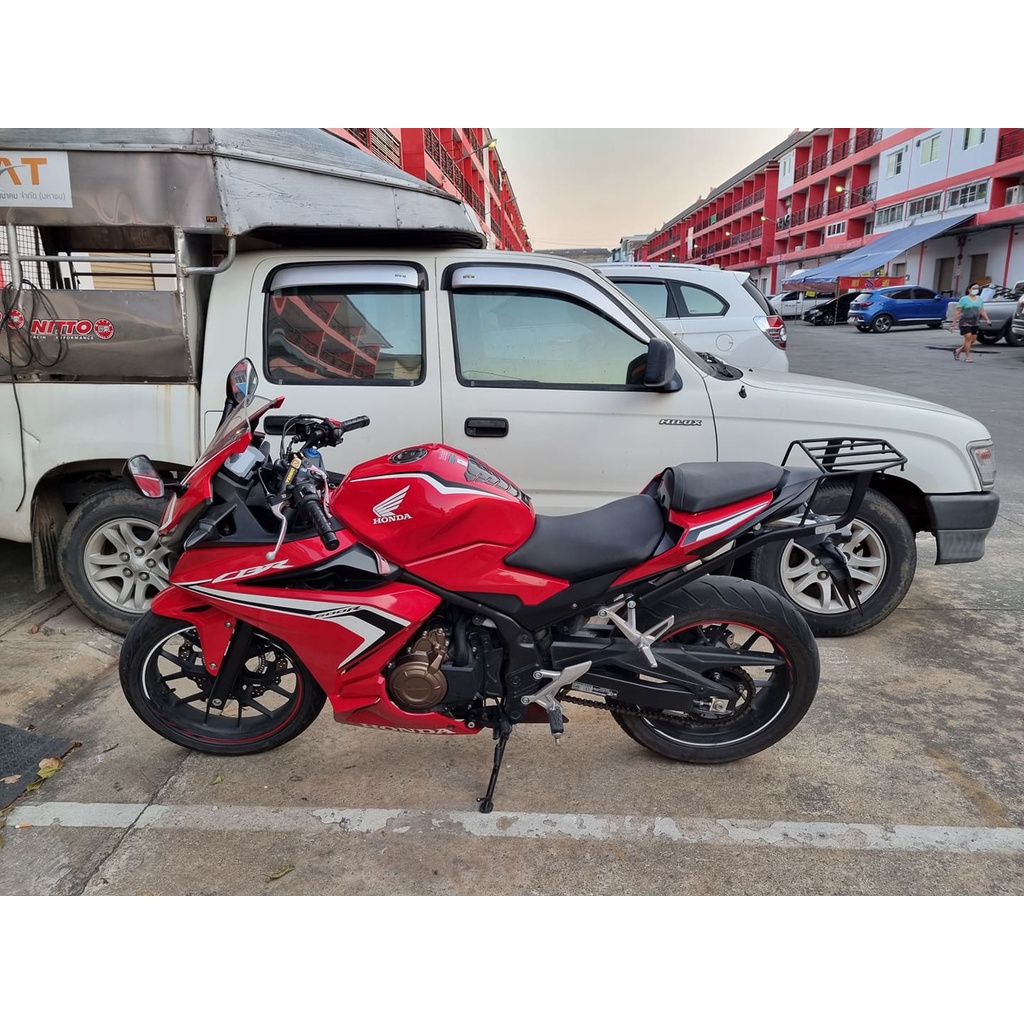 Rear Rack แร็คหลัง แร็คท้าย ตะแกรงท้าย ตะแกรงหลัง SSS CBR500R, CB500F Hornet / CB500R (2019-2024) เห