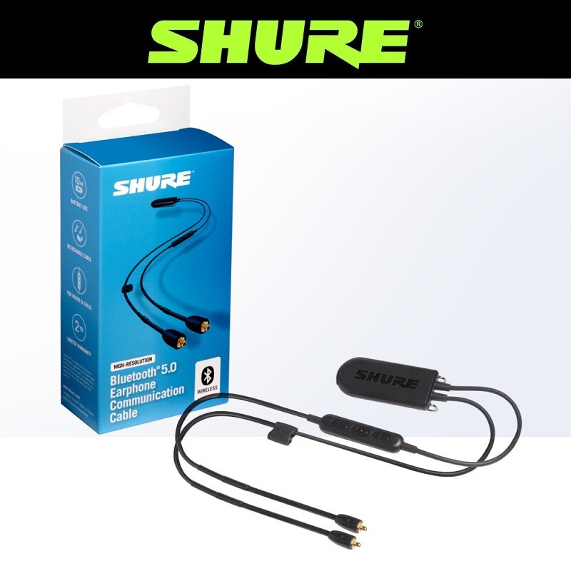Shure RMCE-BT2 TW2 สายหูฟังบลูทูธ พร้อมไมโครโฟน