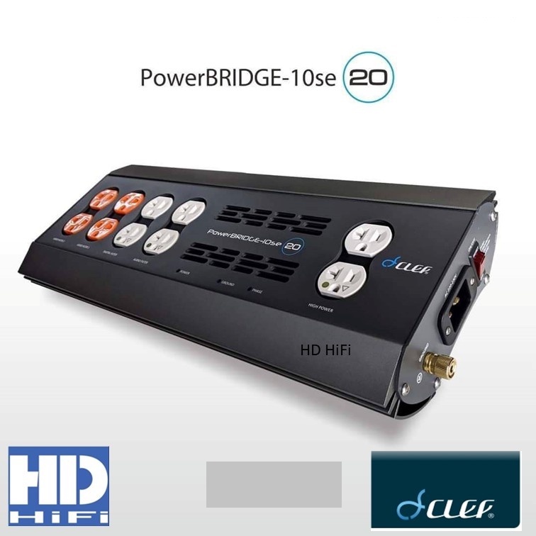 Clef Powerbridge 10se 20A เครื่องกรองไฟ รับประกัน 2 ปีโดย Clef Audio