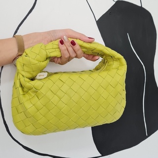 ❌❌Sold❌❌ Bottega Veneta The Mini Jodie tote bag สี kiwi มือหนึ่ง