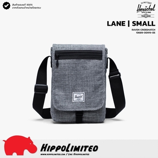 กระเป๋า ⌇ Herschel ⌇ รุ่น Lane ⌇ สี Raven Crosshatch ⌇ สินค้าของแท้ 100% จากตัวแทนจำหน่ายโดยตรง