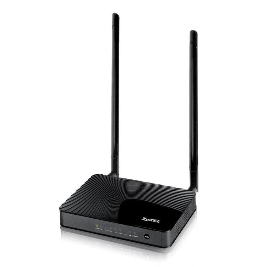 ZyXEL Wireless N ADSL2+ 4-port Gateway รุ่น AMG1302-T10B (สีดำ)
