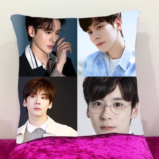 หมอนอิงสั่งทำ ใส่ได้4รูป หมอนอิงขนนุ่ม หมอนอิงโซฟา หมอนอิงในรถ หมอนอิง Cushions เว่ยเจ๋อหมิง Wei zhe ming