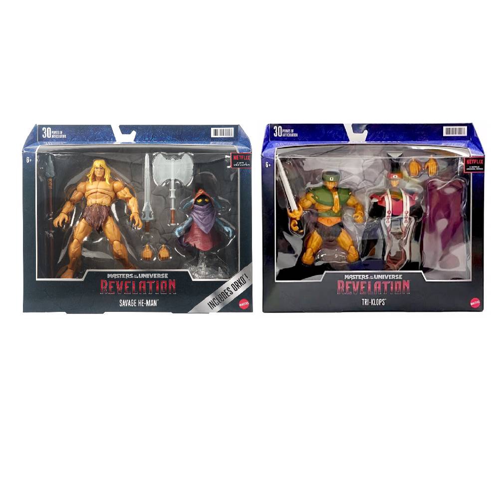 Masters of the Universe Masterverse Revelation Deluxe Action Figure รุ่น GYY35 คละแบบ