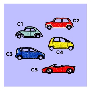 ตัวรีดการ์ตูน ลายรถ 🚙