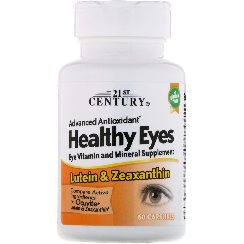 Century, Healthy Eyes, Lutein &amp; Zeaxanthin, 60 Capsules