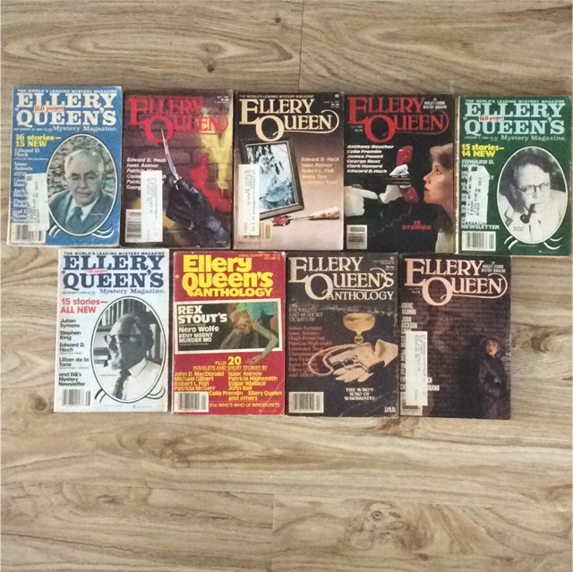 Ellery Queen’s Mystery Magazine เก่า 9 เล่ม