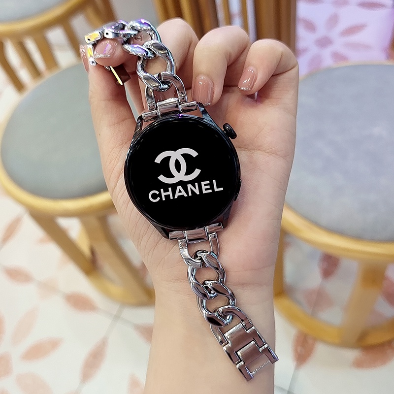 สายนาฬิกาข้อมือ สายโซ่โลหะ หรูหรา แบบเปลี่ยน สําหรับ Maimo Watch R&Flow Smart Watch