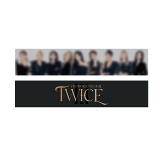 TWICE - PHOTO SLOGAN / 2021 4TH WORLD TOUR Ⅲ