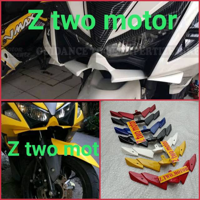 Winglet aerox 155cc แตรหน้า vnd aerox 155cc การเปลี่ยนแปลงส่วนล่างของไฟหน้า aerox 155cc