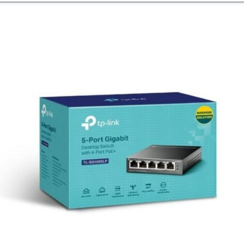 TPLinK TL-SG1005LP สวิตช์ 4poe 1Uplink SG1005LP