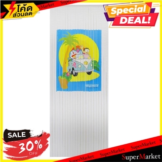 มู่ลี่ PVC WSP DORAEMON 80X200 ซม. สีฟ้า ม่านบังตา STRIP BLIND WSP DORAEMON PVC 80X200CM CYAN