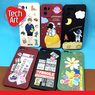 Realme C11 / C12 / C17 / C21Y / C35 / Realme 5 เคสมือถือนิ่ม TPU กันเลนส์กล้องนูน ลายการ์ตูน