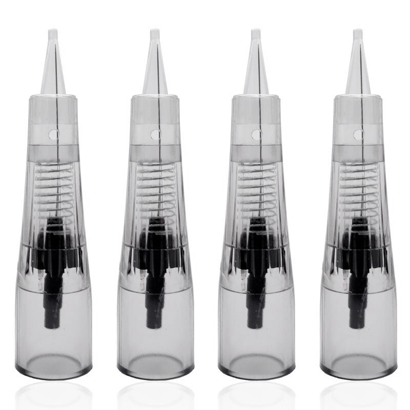 10pc Permanent Makeup Machine Tattoo Cartridge Needles Piercing ...