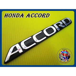 โลโก้ - HONDA ACCORD LOGO BADGE EMBLEM   ขนาด 14x 1.5 CM.