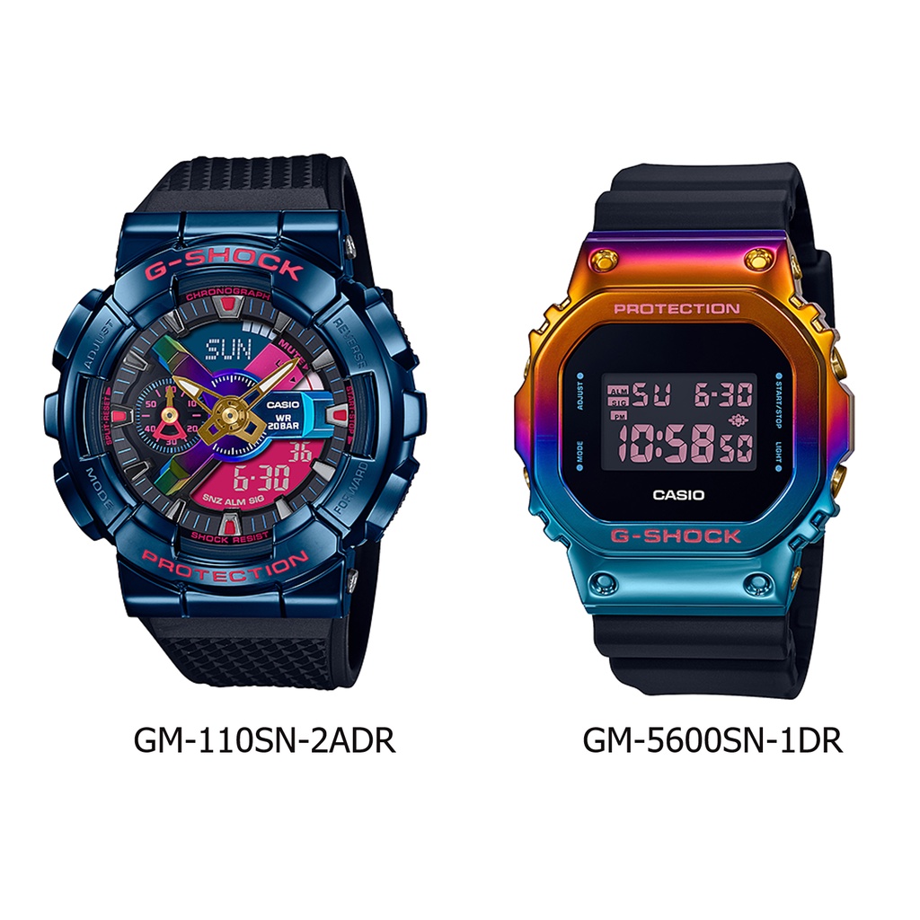 [ของแท้] Casio G-Shock [Limited Edition] นาฬิกาข้อมือ รุ่น GM-110SN-2ADR , GM-5600SN-1DR ของแท้ รับประกันศูนย์ CMG 1 ปี