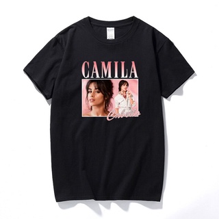 มาใหม่ เสื้อยืด ผ้าฝ้าย พิมพ์ลายกราฟฟิค Camila Cabello Rapper 90s สไตล์วินเทจ ไซซ์ EU สําหรับผู้ชาย ผู้หญิงสามารถปรับแต่