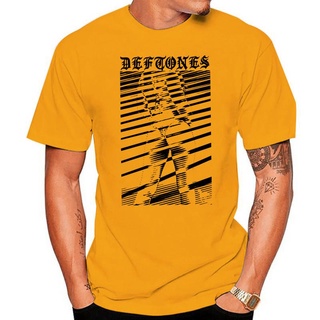 เสื้อยืด ลาย Deftones สีขาว สําหรับผู้ชาย และผู้หญิงสามารถปรับแต่งได้