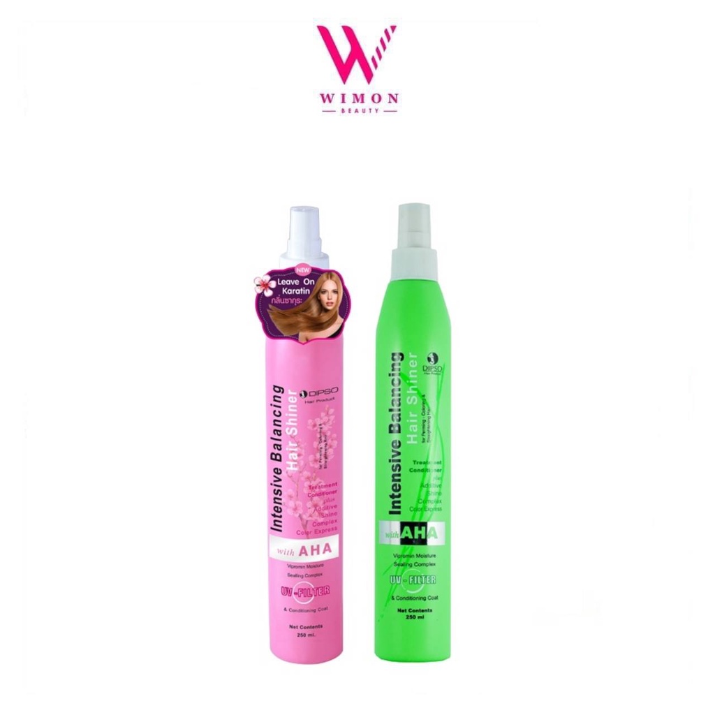 Dipso Intensive Balancing Hair Shine ดิ๊พโซ่ อินเทนซีฟ บาลานซิ่ง แฮร์ ชายเนอร์ 250 ml.