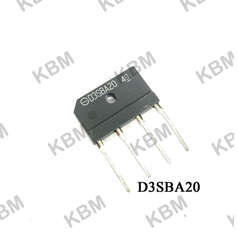 DIODE ไดโอด D3SBA20 KBP307