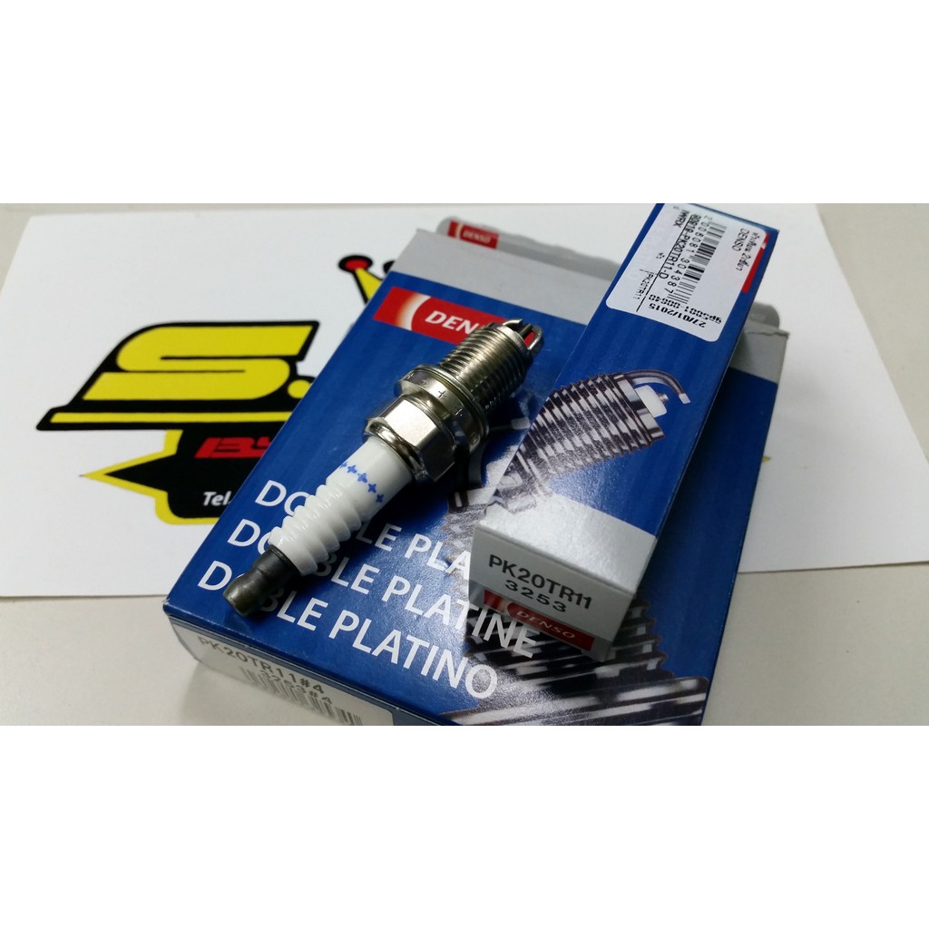 หัวเทียน PK20TR11 (Double Platinum) Denso แท้ 100% (3253)