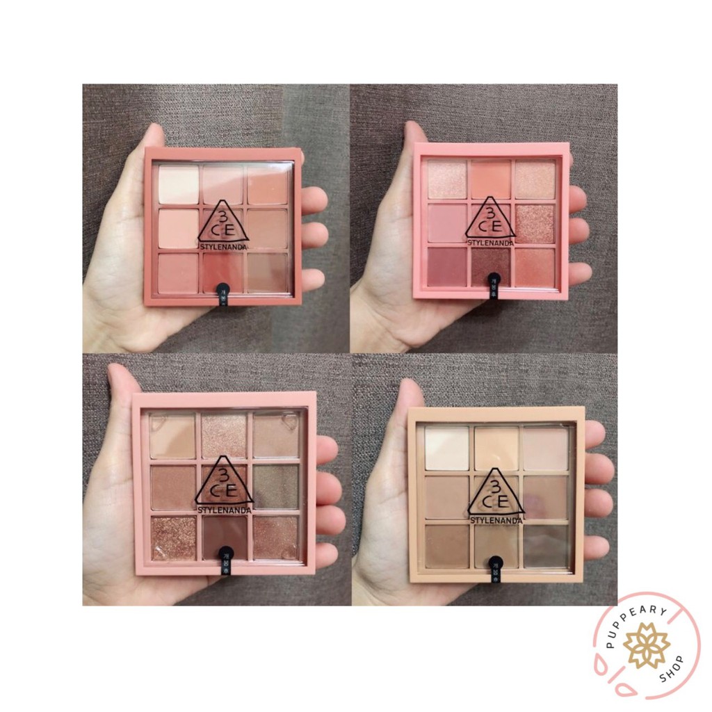 (แท้/พร้อมส่ง อ่านรายละเอียดก่อนสั่ง) 3CE MOOD RECIPE MULTI EYE COLOR PALETTE
