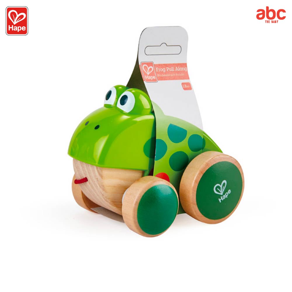 Hape - Frog Pull Along เจ้ากบงับๆ ลากจูง 12M+ รูปที่ 5