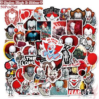 ❉ Stephen Kings It สติ๊กเกอร์ ❉ 50Pcs/Set Movie Fashion DIY Doodle Decals สติ๊กเกอร์