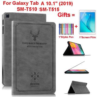 เคสแท็บเล็ตแบบพับ สำหรับ Samsung Galaxy Tab A 2019 SM-T510 SM-T515 T510 T515 10.1 นิ้ว