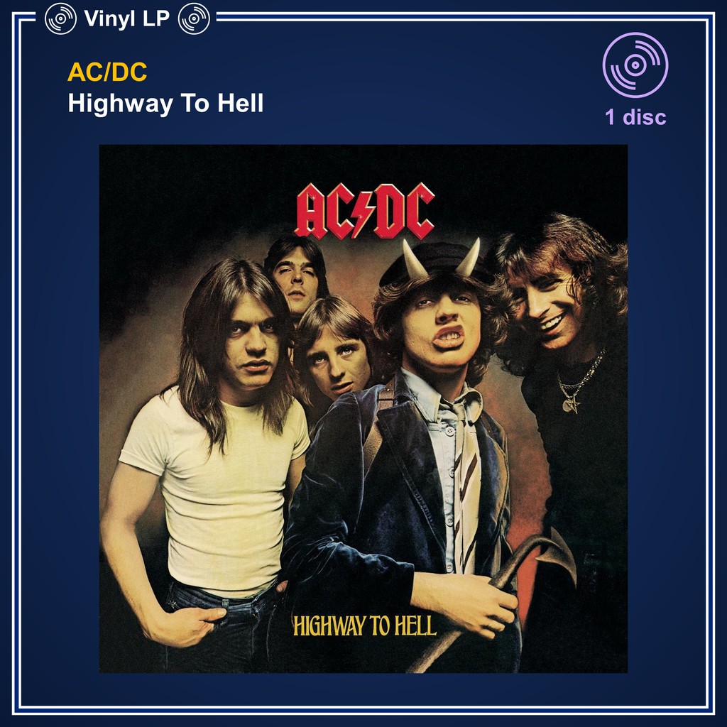 [แผ่นเสียง Vinyl LP] AC/DC - Highway To Hell [ใหม่และซีล SS]