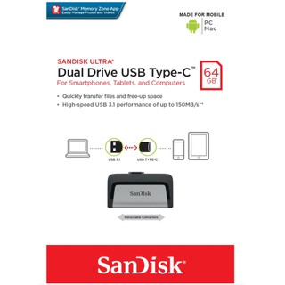 SanDisk Ultra Dual Drive USB Type-C 64GB  (SDDDC2-064G-G46)