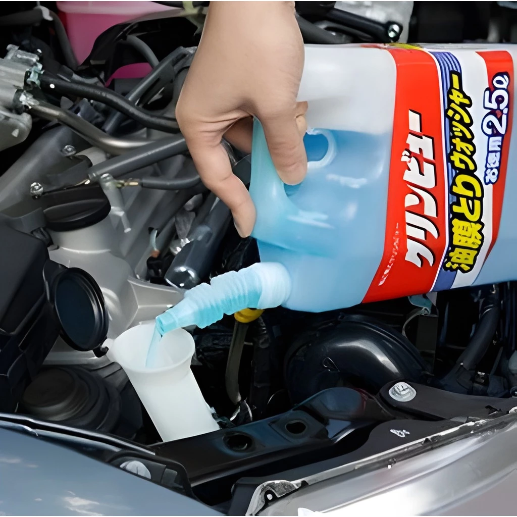 CC20867 น้ํายาล้าง กระจกรถยนต์ ญี่ปุ่น 2.5L ฉีด ล้างกระจกรถ เช็ดกระจก กำจัด น้ำมัน glass cleaner washer fluid / ichinen thumbnail 5