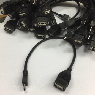 ไมโครUSB ตัวผู้ TO USB 2.0 หญิง โฮสต์อะแดปเตอร์ OTGสายสำหรับซัมซุง MP3 PC-INTL