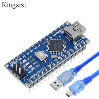 นาโน v 3.0 atmega328 p ควบคุมสําหรับ arduino nano ch 340 usb driver กับสายเคเบิล nano 328 p nano 3d