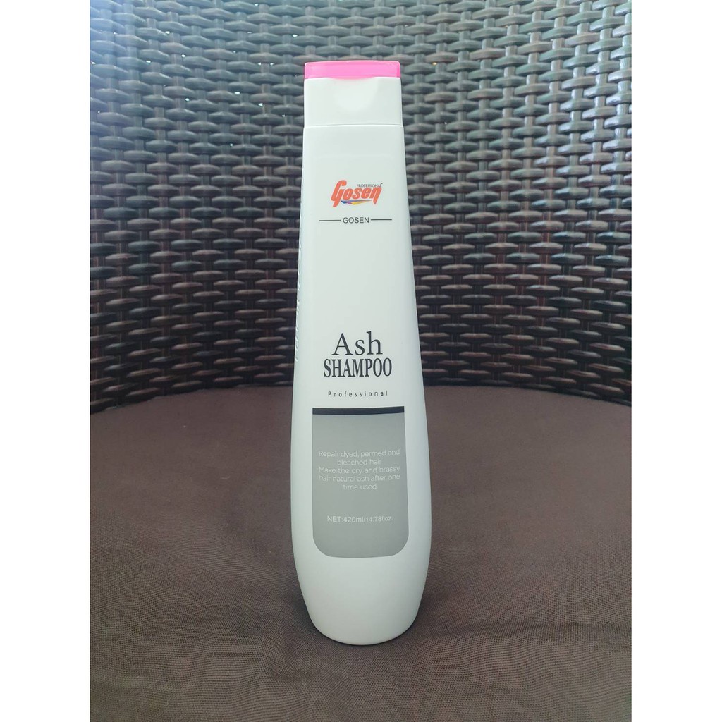 【จัดส่ง ที่รวดเร็ว  】 Gosen แชมพูAsh น้ำใสเพิ่มความหม่นให้กับสีผม