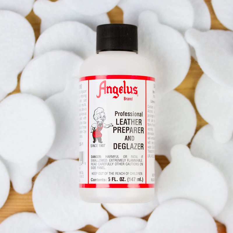 Angelus Leather Preparer & Deglazer (သားရေပြင်ဆင်ဆေး) USA မှထုတ်လုပ်