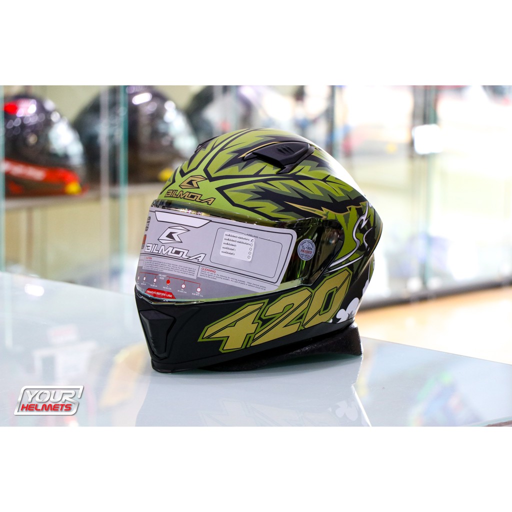 หมวกกันน็อค BILMOLA HELMETS VELOCE 420 MATT GOLD