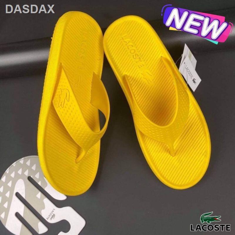 ▽☸✙รองเท้าแตะLacozte(ลาคอส)🐊 มี 4 สี size: 36-44 แบบหนีบ รองเท้าแตะชายหญิง รองเท้าแบบมีหูหนีบ ใส่สบา