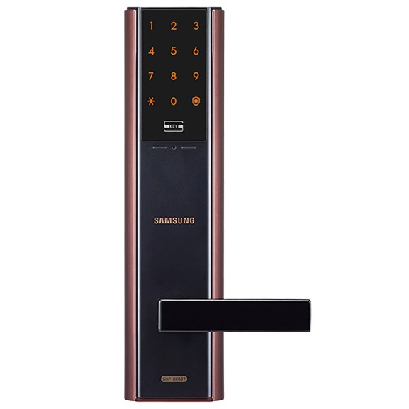 SAMSUNG SHP-DH537 Digital Doorlock มีระบบกันเด็กเปิดจากภายใน จำหน่ายโดย iSystem