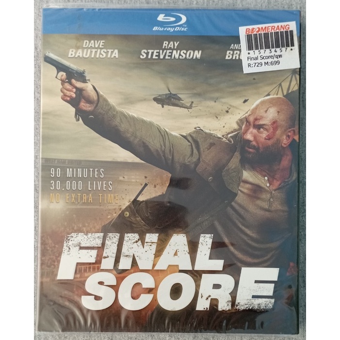 Blu-ray แผ่นแท้ มือ  1 / Final Score (2018) - ยุทธการดับแผน ผ่าแมตช์เส้นตาย / Dave Bautista