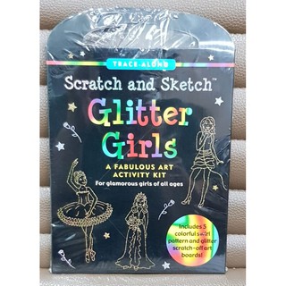 Scratch and sketch Glitter girls