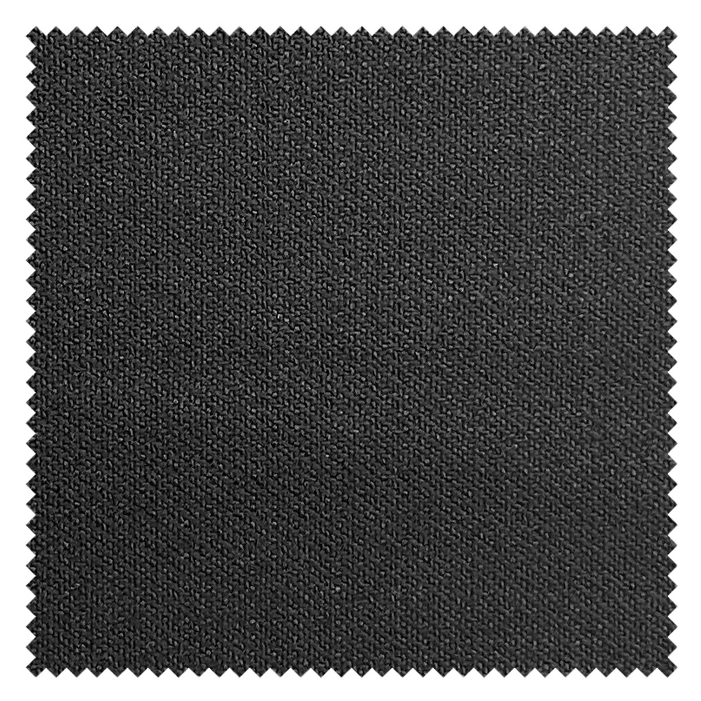 KINGMAN Silk Wool Fabric HAMPSTEAD ZANOTTI JET-BLACK ผ้าตัดชุดสูท สีดำ กางเกง ผู้ชาย  ผ้าสูทเมตร ตัดสูท ผ้าตัดสูท