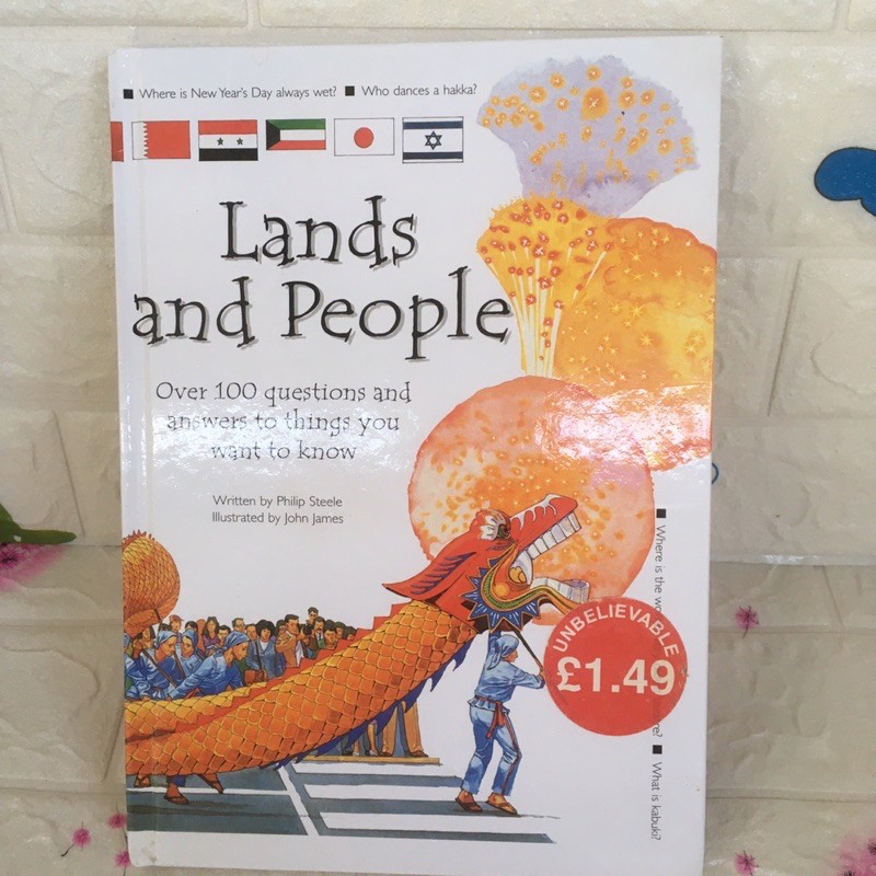 Lands and People by John James ปกแข็งมือสอง-ae1/3