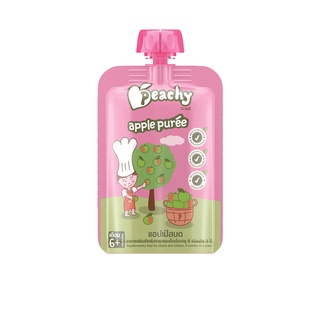Peachy แอปเปิ้ลบด 100% สำหรับเด็กพีชชี่  1 ถุง (R8)
