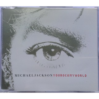 CD ซีดีเพลง Michael Jackson You Rock My World 5 Track Maxi Single CD ลิขสิทธิ์