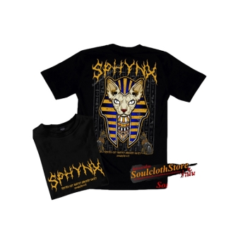 เสื้อยืด SoulStreet Clothing ลาย SPHYNX ขนาด M-4XL