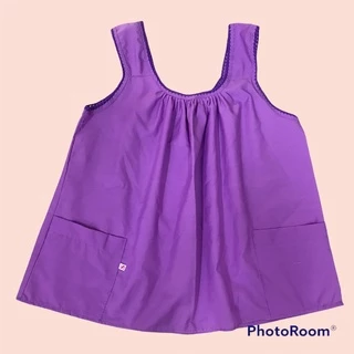 เสื้อคอกระเช้า!!!หลากสี ผู้ใหญ่ คอถัก กระเป๋าซิป ผ้า Cotton เนื้อดีใส่สบาย