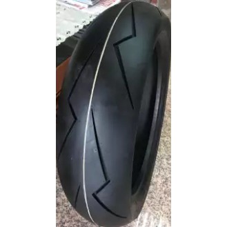 ยางลายสายฟ้าขอบ 17 ขนาด 140/70-17 เรเดียล ยี่ห้อ Fujiyama สำหรับ M Slaz CBR Z300 R15 R3 หนึบเกาะถนน 