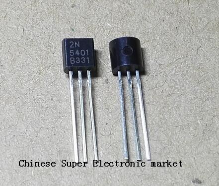 100PCS 2N5551 2N5401 5551 5401 TO-92 (50PCS* 2N5401+50PCS* 2N5551 ) TO92 Bipolar ทรานซิสเตอร์